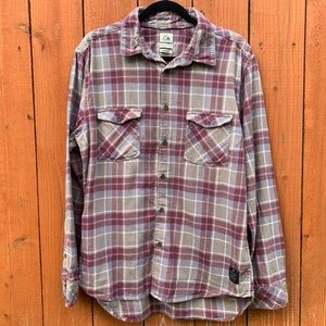 QuickSilver | Men’s Lightweight Plaid Flannel